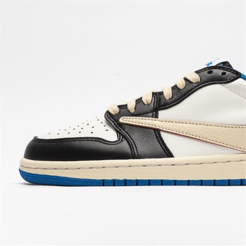 AJ1 Lightning Barb Putian Shoes Low Top Live White Blue Black Ghost Face Dark Brown Black Warrior Barb 4.0 White Brown