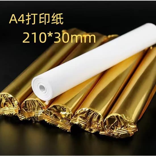Cross-border a4 printing paper wrong title label paper printer special thermal paper color self-adhesive label machine tattoo paper
