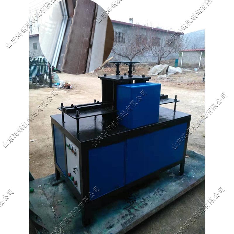 Metal Square Tube Embossing Machine Iron Art Stair Railing Production Equipment Electric Embossed Decorative Tube Machine