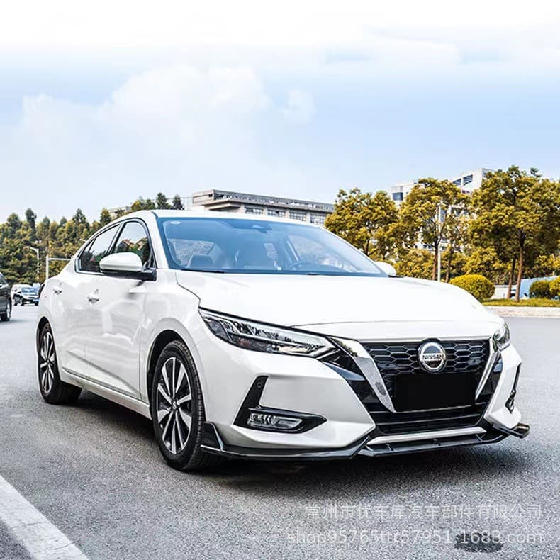 14th Gen Sylphy Front Lip 20-22 Model New Sylphy Modified Front Bumper Front Lip Front Bumper Lip Front Lip Exterior Accessories