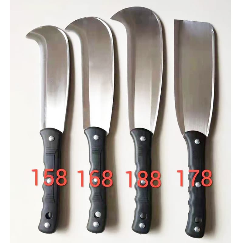 Manganese Steel Chrome Steel Chopping and Cutting Dual-Purpose Firewood Knife, Outdoor Wood Splitting Knife, Farm Tool, Camping Fishing Machete
