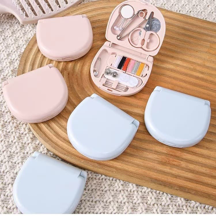 Nordic style mini sewing kit, portable small sewing tool set, hotel supplies wholesale.