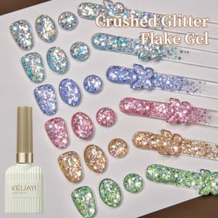 Shattered Starlight Series Gel Polish 2025 New Phantom Purple Mist Pink Nail Salon Trend Color