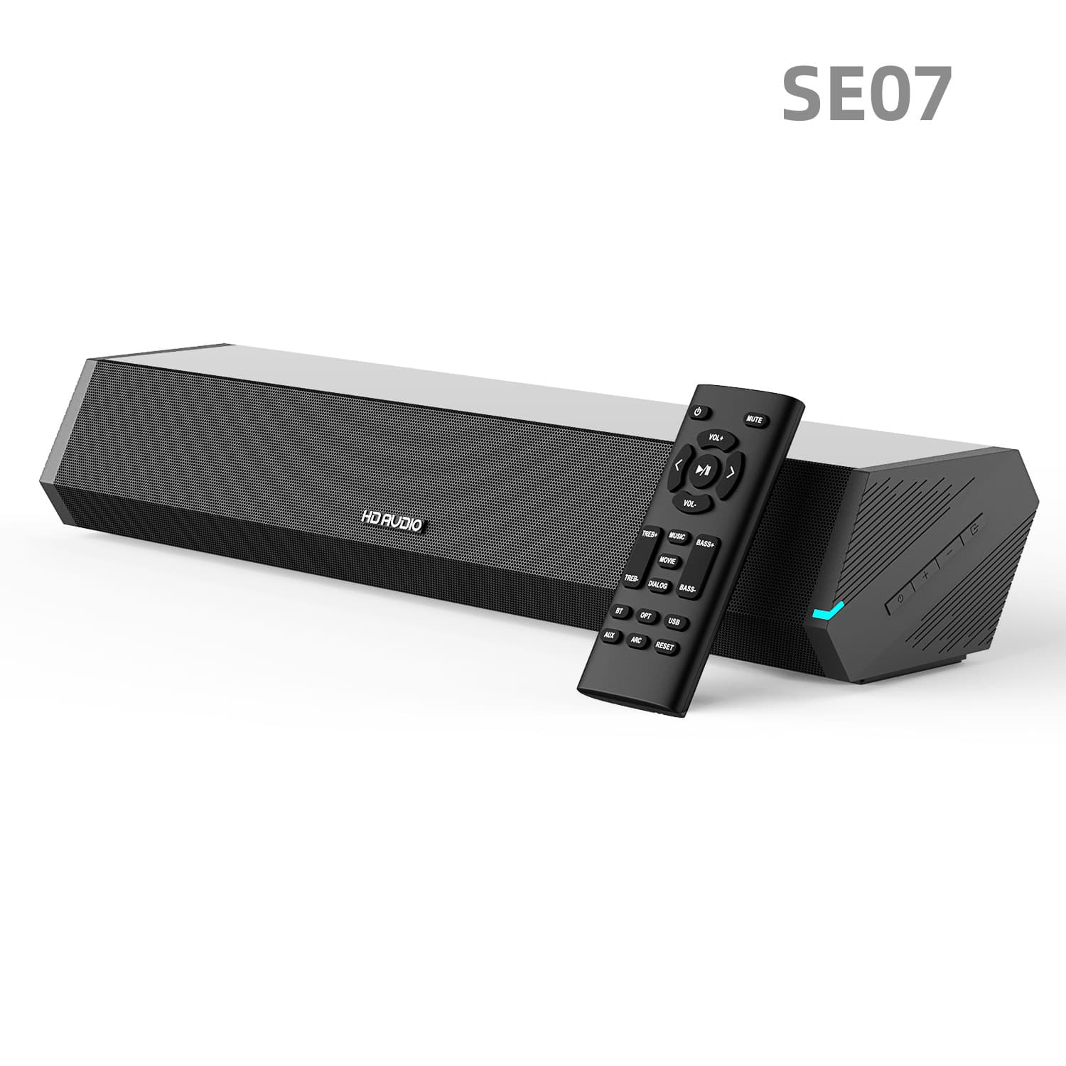 High-Fidelity Bookshelf Speaker SE07 Desktop Audio All-in-One Computer Desktop Gaming Speaker Bluetooth Speaker
