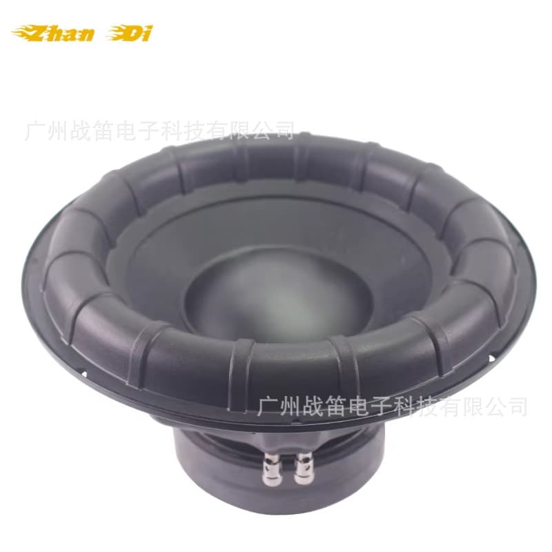 Factory Wholesale RMS 600W Car Audio Subwoofer 12-Inch Aluminum Cone Dual Voice Coil Subwoofer