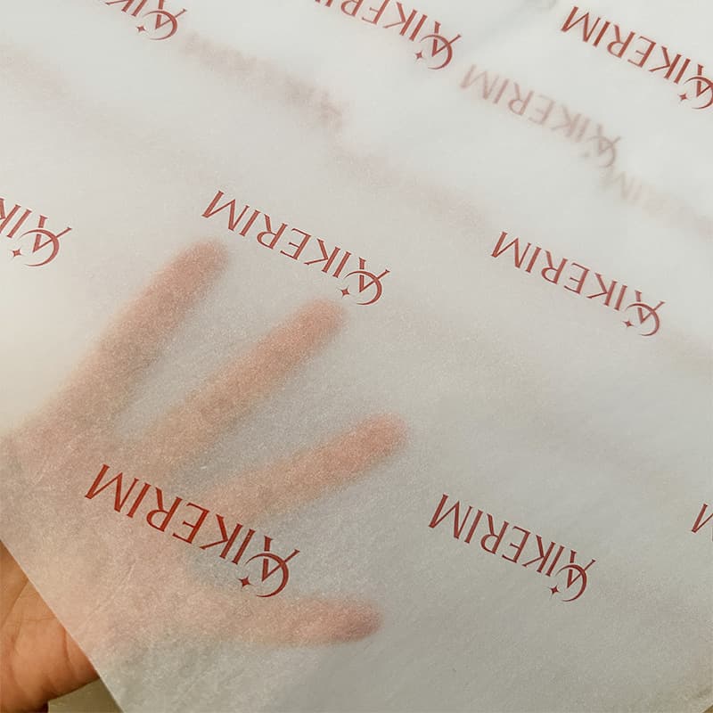 17g Thin Paper Floral Paper Shoe Wrapping Paper Kraft Paper Copy Paper Tissue Paper Single Gloss Paper Clothing High Whiteness
