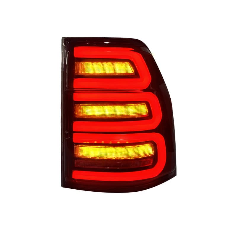 Compatible with 06-20 Mitsubishi Pajero V93 Tail Light Assembly V97 Upgrade Sequential LED Running Water Turn Signals