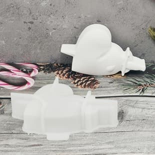 Z0223 Knife in the Heart Soap Mold Decorative Cement Plaster Mold DIY Silicone Mold