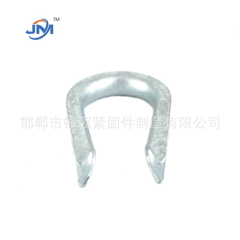 Optical Cable Preformed Stranded Wire Thimble, Hot-Dip Galvanized Guy Wire Thimble, Export-Type Power Equipment
