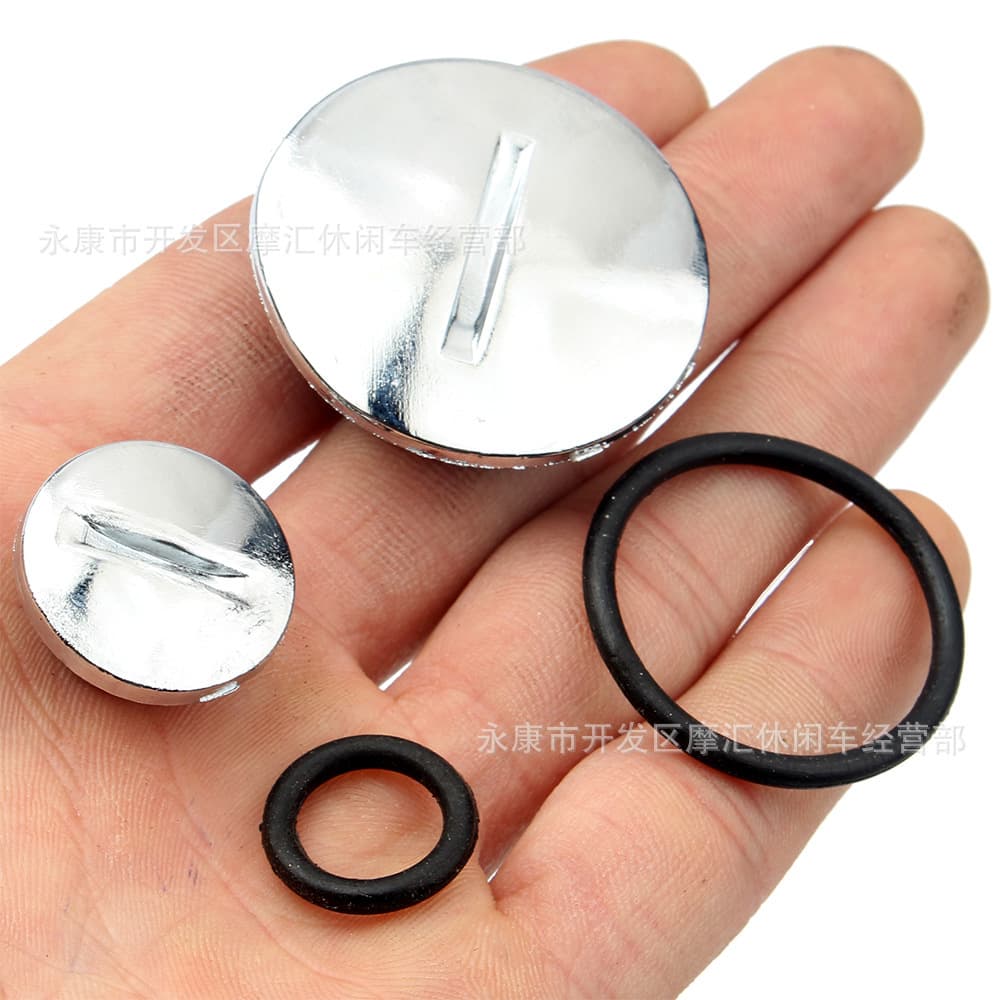 Off-road motorcycle ATV ATV accessories 50-110CC left small round decorative cover AB view hole cover screw cover