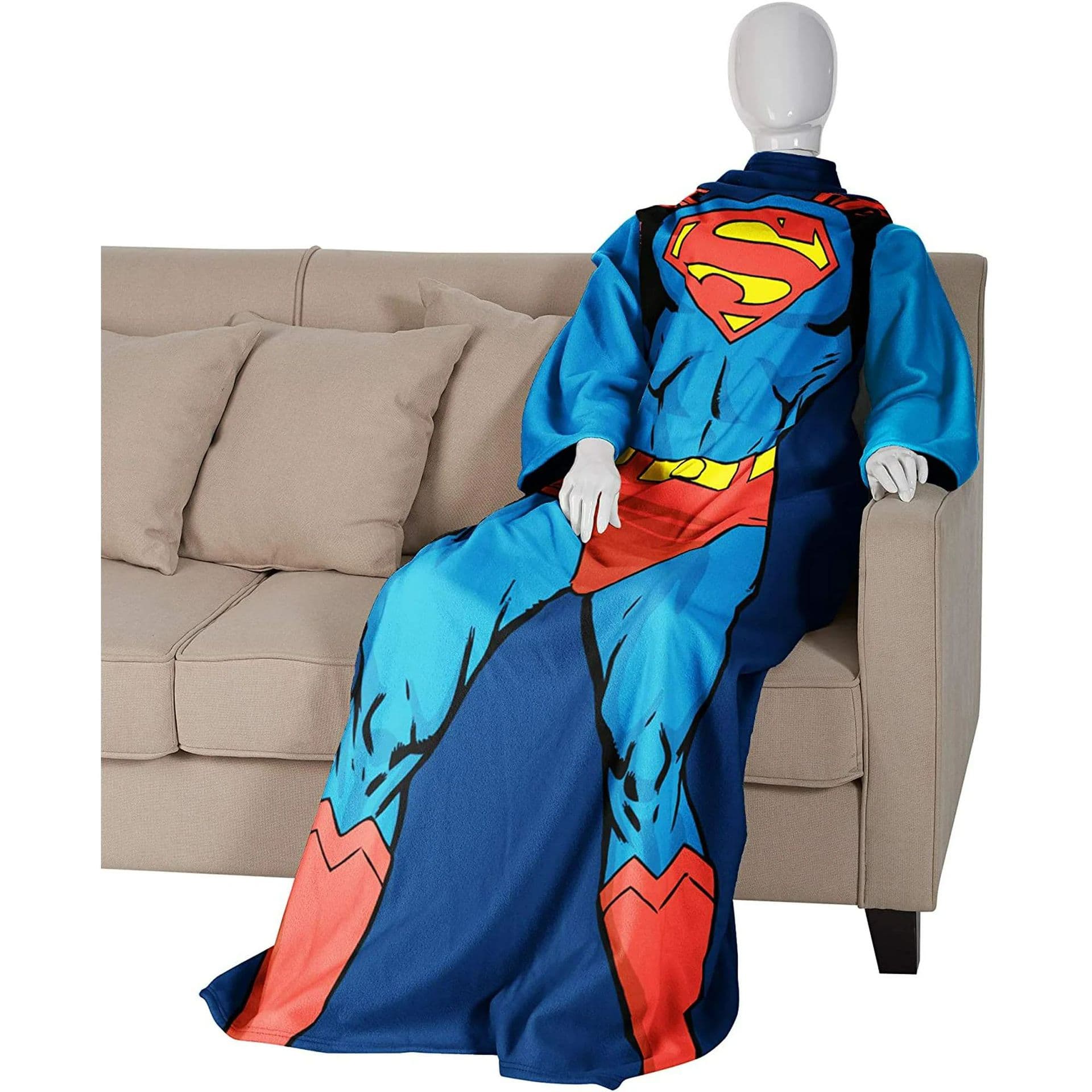 Creative Double-sided Fleece Blanket, TV Cross-border Flannel TV Blanket, Multi-functional Lazy Home Blanket