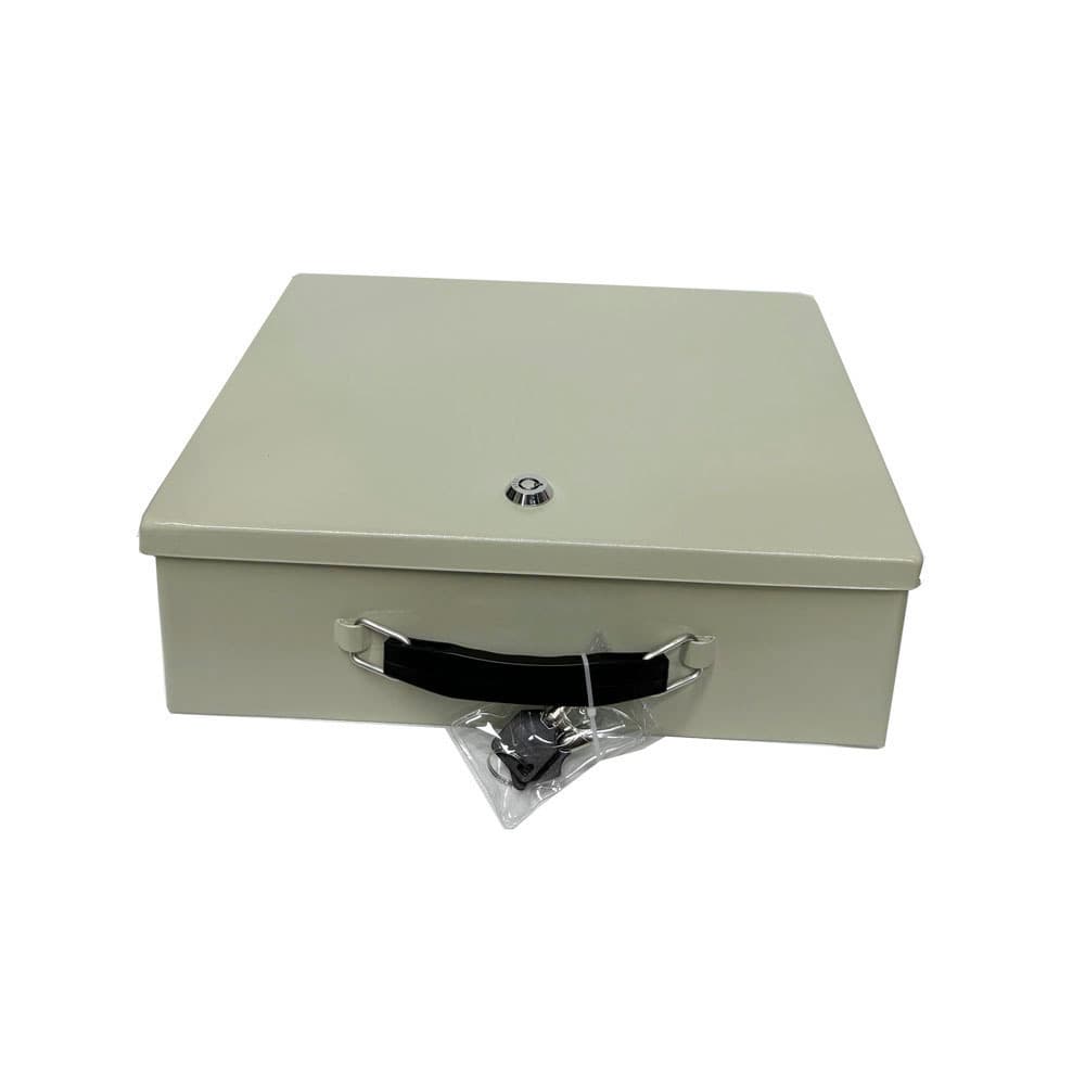 Small Suitcase Safe Fireproof Safe Metal Money Box Jewelry Safe Portable Storage Box