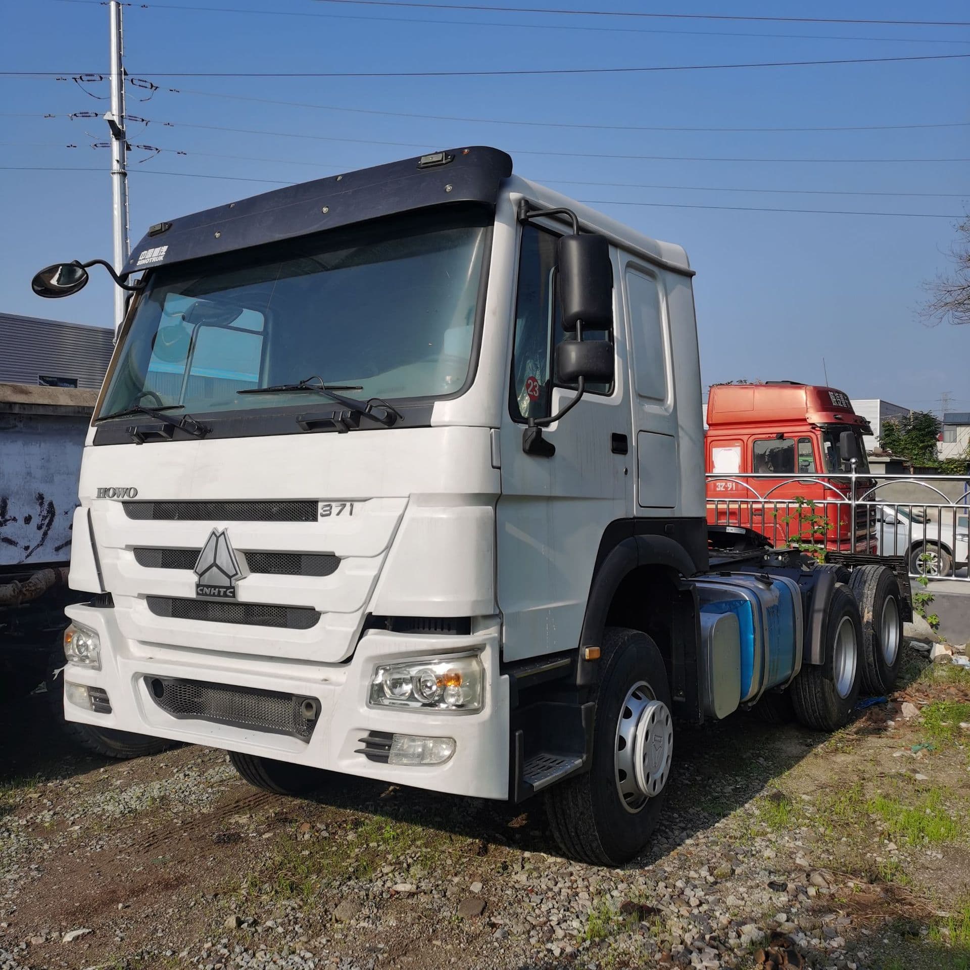 Factory Direct Supply Truck Export China Sinotruk HOWO 6x4 Tractor Used Refurbished HOWO 371HP