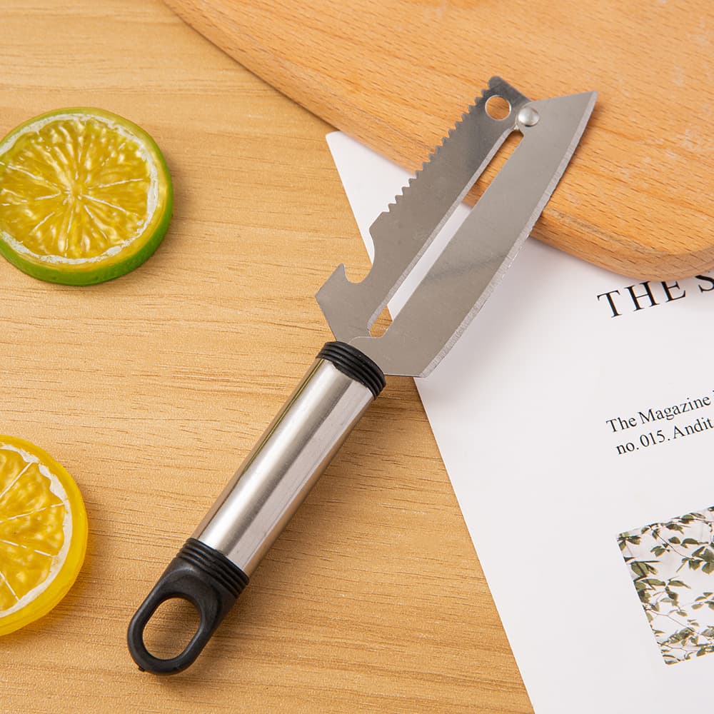 Wholesale stainless steel peeling knife for home kitchen multifunctional apple and potato peeling knife thickened melon and fruit peeler