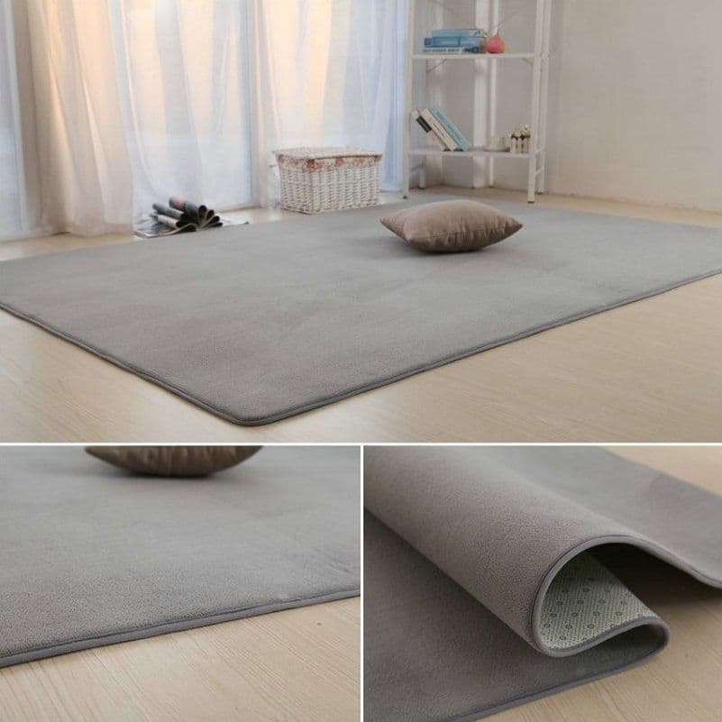 Minimalist Carpet for Bedroom Beside Bed, Living Room Coffee Table, Home Use Large Area Full Coverage, Factory Direct Wholesale