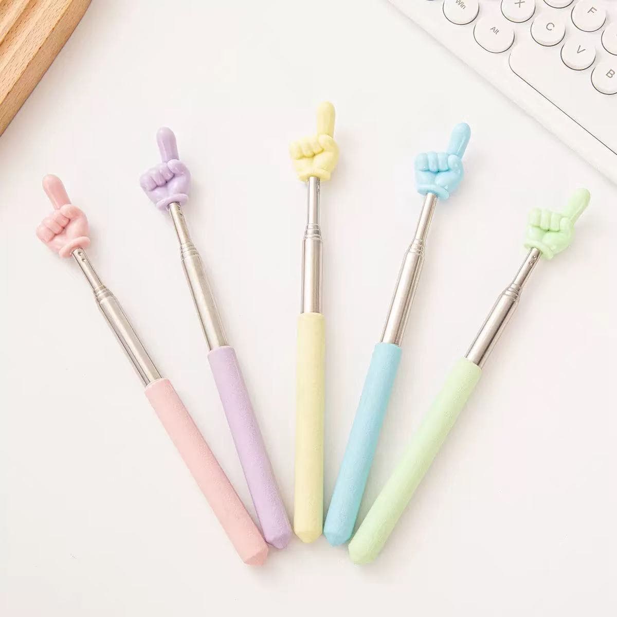 Retractable Reading Pointer for Kids, Home Pointing Stick, Gesture Command Stick, Teaching Pointer for Teachers, Wholesale