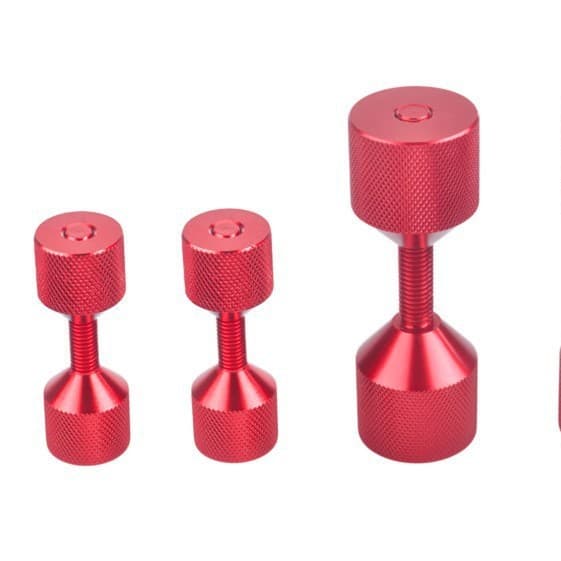 1-1/8 Inch Two-Hole Flange Alignment Pin Set, Aluminum Dual-Pin Positioning Kit, 2-Hole Flange Alignment Pins