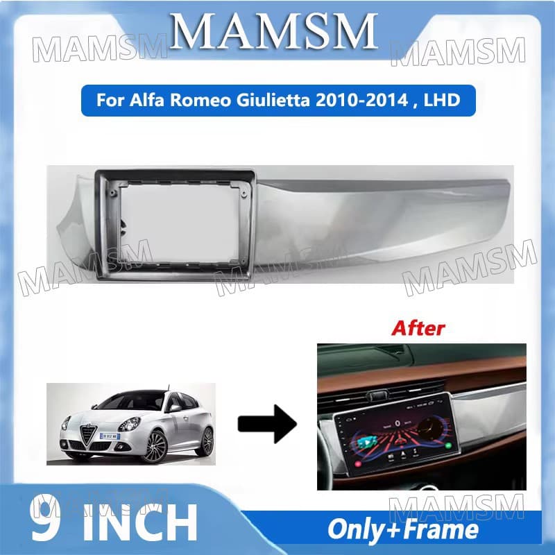 Compatible with Alfa Romeo 10-14 Alfa Romeo Giulietta Android Navigation Modification Panel Frame