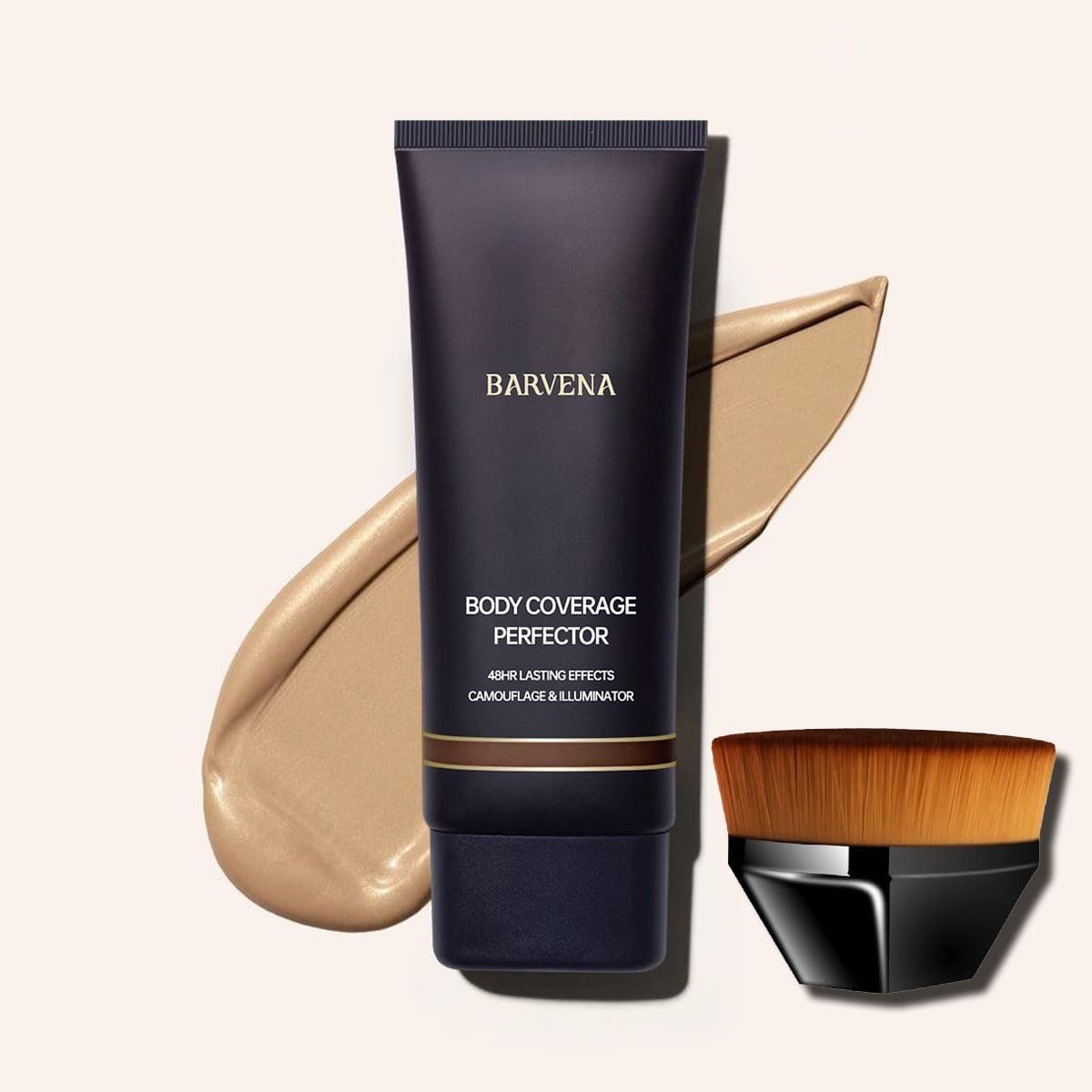 Cross-border TEMU Hot Selling Tattoo Concealer Dual-Color Non-Caking Covering Contouring Body Concealer