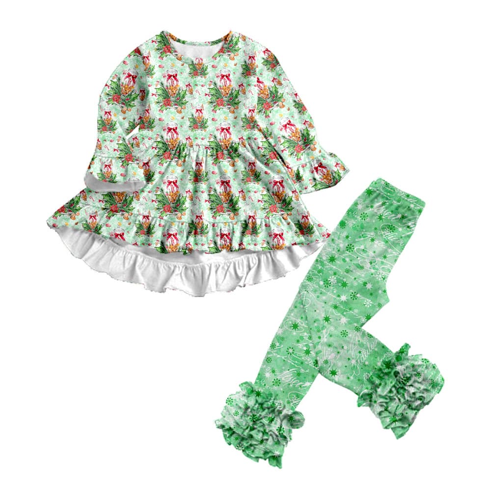 High-quality Foreign Trade Children's Wear, Printed Cute Creative Custom Autumn Set