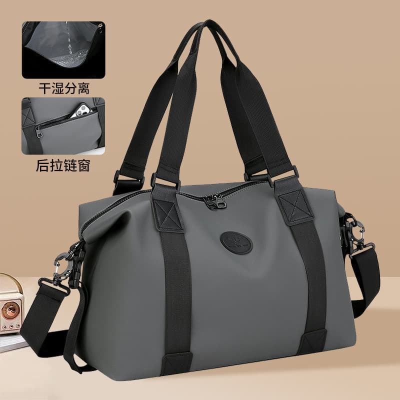Short-distance travel luggage bag, men's lightweight travel bag, women's business trip large-capacity handbag, fitness training shoulder bag