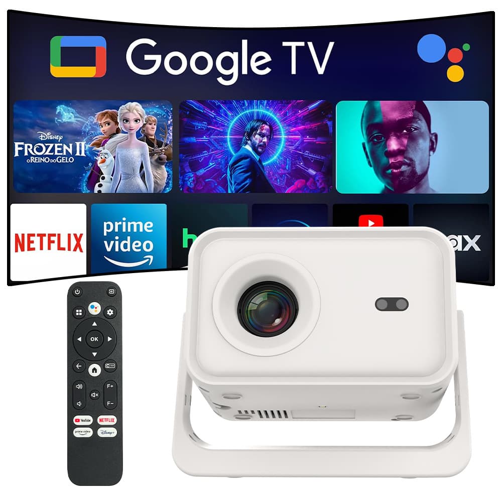Cross-border P21GTV Projector Home Auto Focus Gimbal HD 1080p Home Theater Office Projector