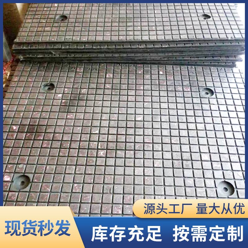 Long-term supply of ceramic-rubber composite liners, sintered hopper liners, customizable white 20mm ceramic composite boards