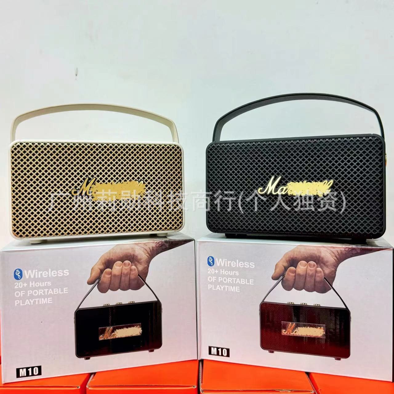 Foreign Trade Cross-border New Wholesale M10 Bluetooth Speaker Portable Handheld Outdoor Wireless Heavy Bass Mini Speaker