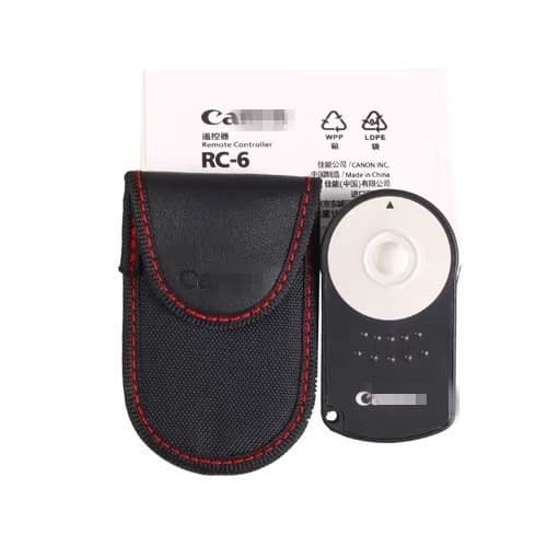 Remote controller RC-6, M3, M5, M6, 600D, 70D, 700D, 60D, 5D4, 5D3, 7D camera wireless shutter release