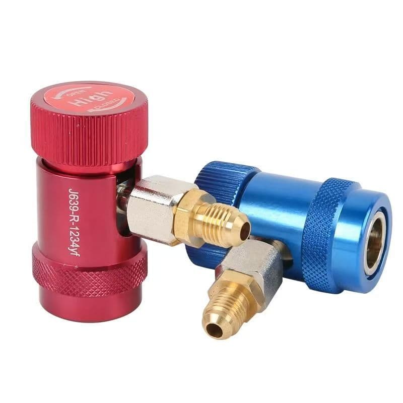 Automotive Air Conditioning Refrigerant Charging Adjustable Quick Connector Adapter R1234YF Quick Connector