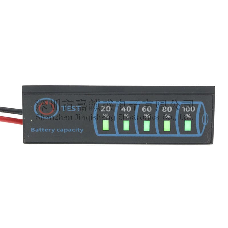 DC5-30V Lithium / LiFePO4 / Lead-Acid Battery Pack Percentage Indicator Board Battery Level Display