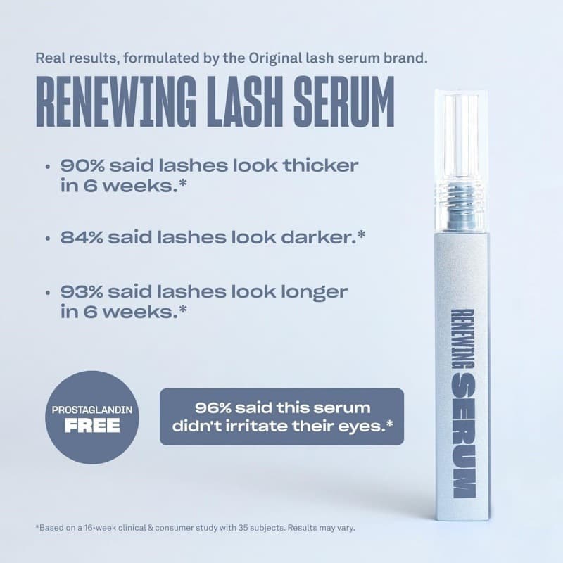 Renewing Lash Serum - Daily Gentle Care Nourishing Eyelash Serum