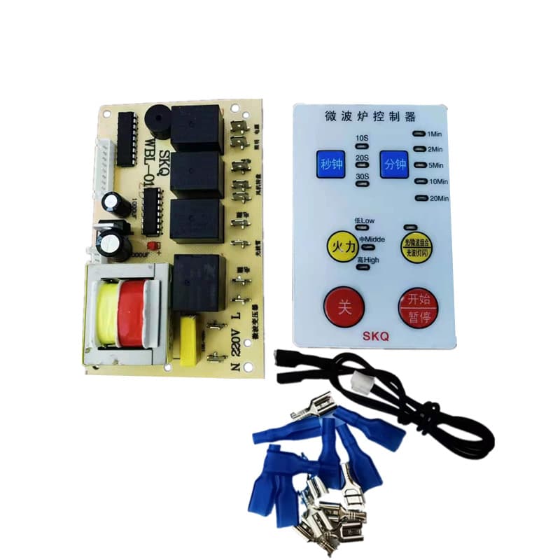 Universal Microwave Oven Main Board Repair Board General Computer Board Modification Circuit Board Accessories Ultra-thin Keypad