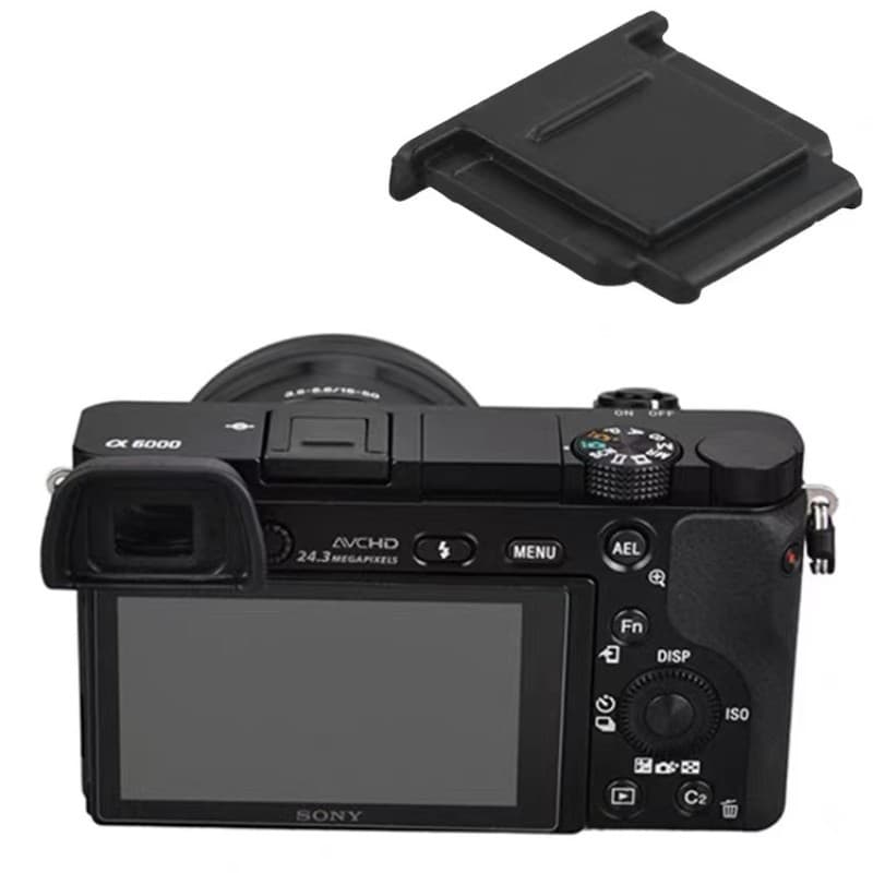 Hot Shoe Cover for Mirrorless Cameras A6000 6600 A7RM4 A7III A7M3 6400 A7C ZV-E10 Protective Cover