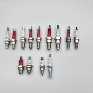 Motorcycle Spark Plug GY6 Scooter Spark Plug A7TC Multi-Angle Ignition Upgrade 3-Prong A7TC Spark Plug