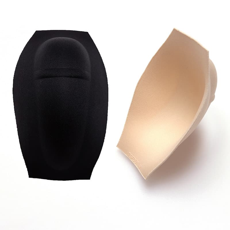 Men's Contour Shaped Sponge 3D Three-Dimensional Shaped Large Cup Support Men's Anti-Exposure Swim Trunks with Enlarged Sponge Pad