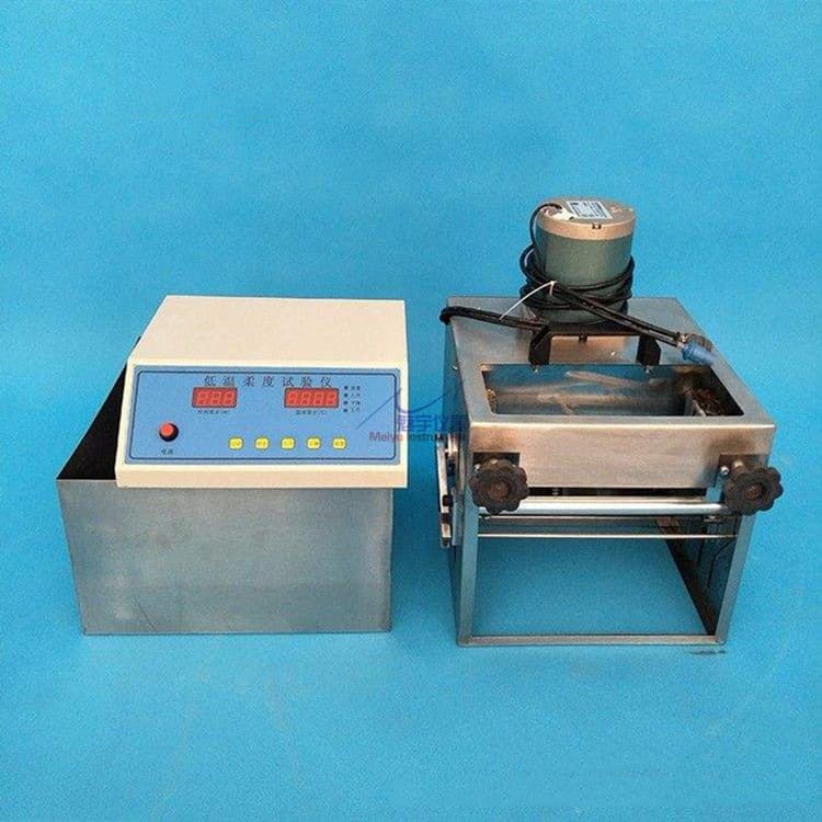 ZXY-1 Automatic Low Temperature Flexibility Tester, Low Temperature Chamber and Refrigeration System Provide Ambient to -35°C