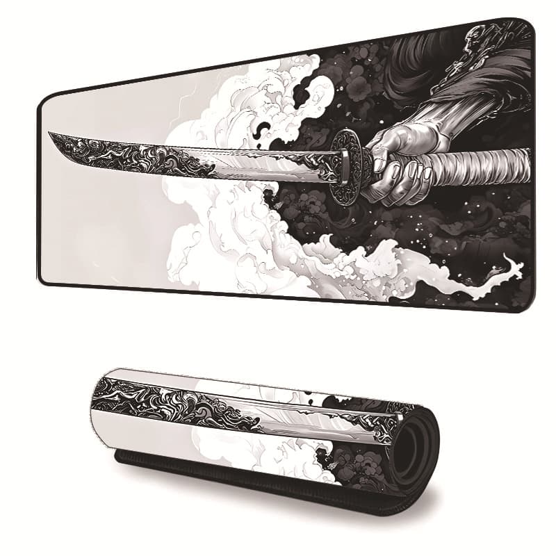 Extra Large Gaming Mouse Pad Tech Design Non-Slip Desk Keyboard Mat
