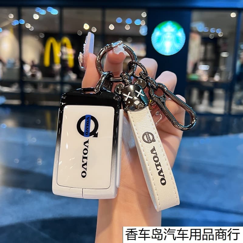 Suitable for Volvo Key Bag Cover New Xc60/Xc40/S60/S90/Xc90/V60/V90 Car Shell Buckle