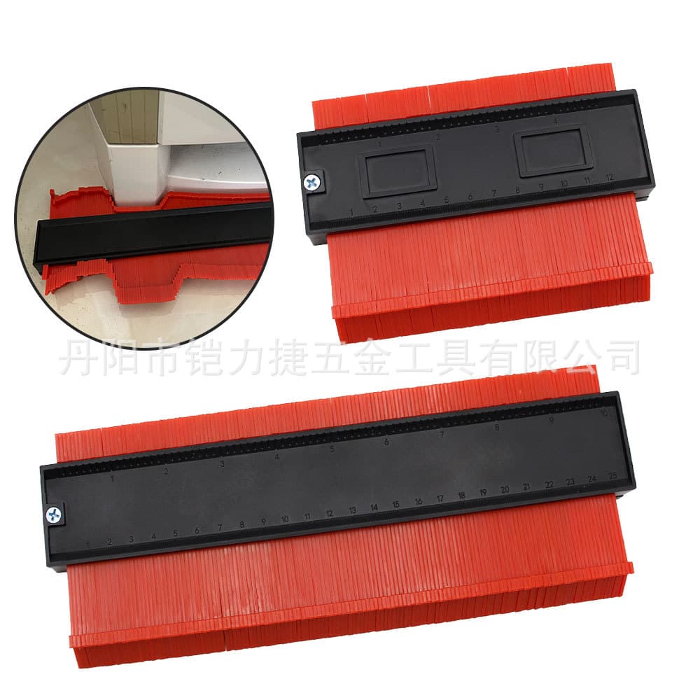 Arc ruler profiler, contour gauge, woodworking, stone, automotive, irregular shape multi-functional measuring tool, profile profiler