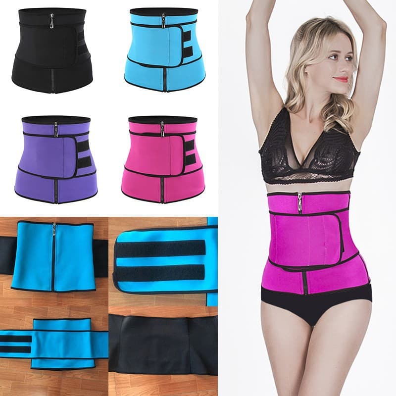 Women's Waist Cincher Postpartum Slimming High-Waist Double Compression Belly Band Bust Support Shapewear Tight Corset Belt
