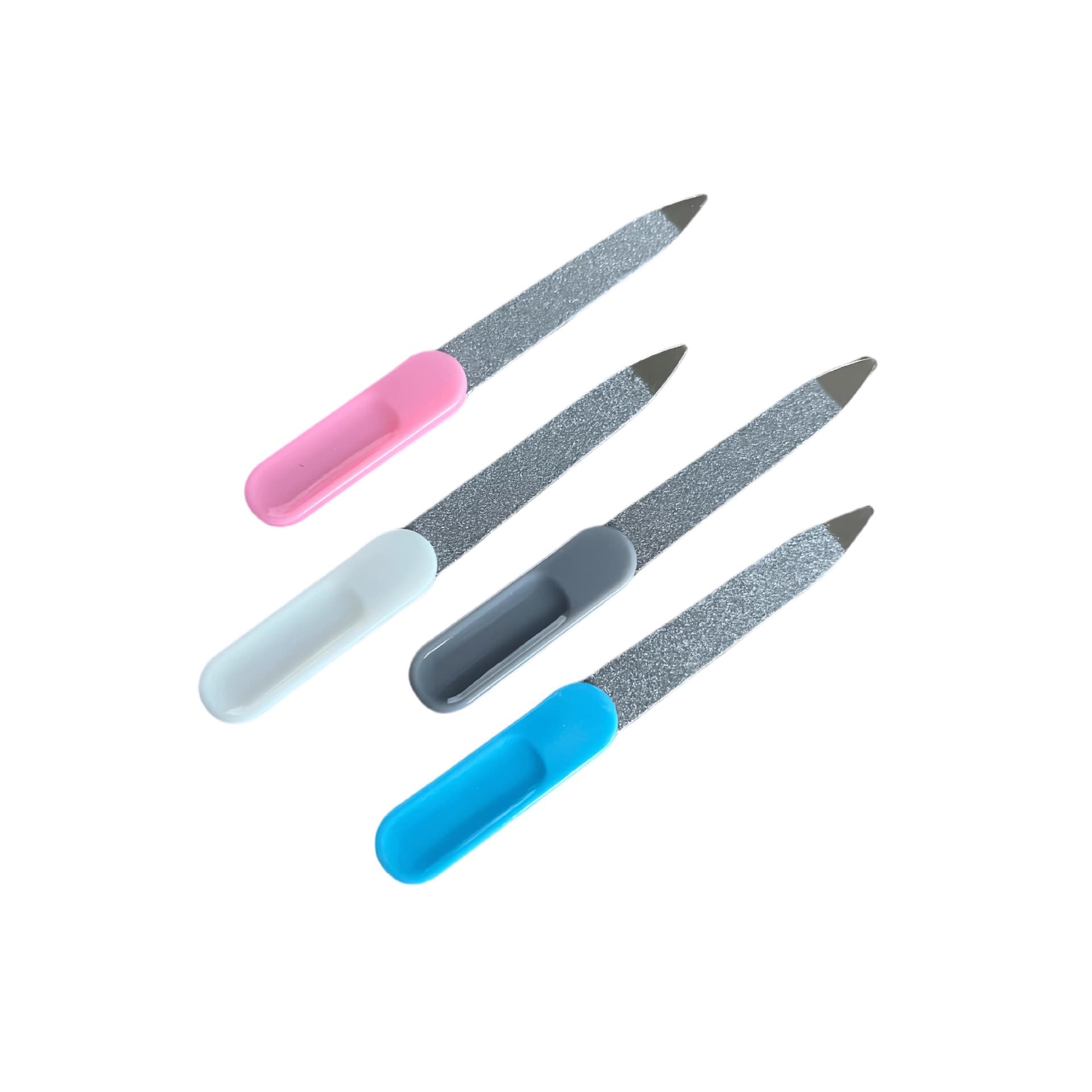 Manicure file strips, home nail salon special nail file strips, stainless steel nail file polishing tools