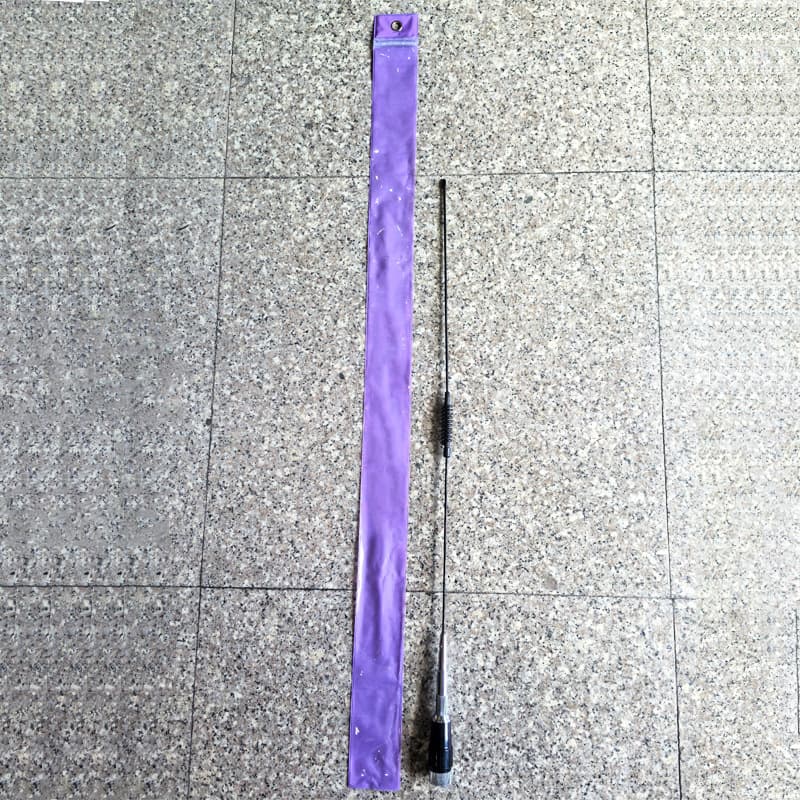 NL55 Mobile Radio Antenna High Gain Vehicle Radio Whip Decoration VHF/UHF Yaesu Kenwood