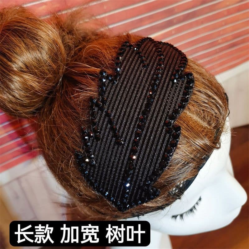 New Sticky Hair Magic Tape Adult Forehead Sticker Hair Fixer Tool Black Headband Hair Clip Hair Accessory