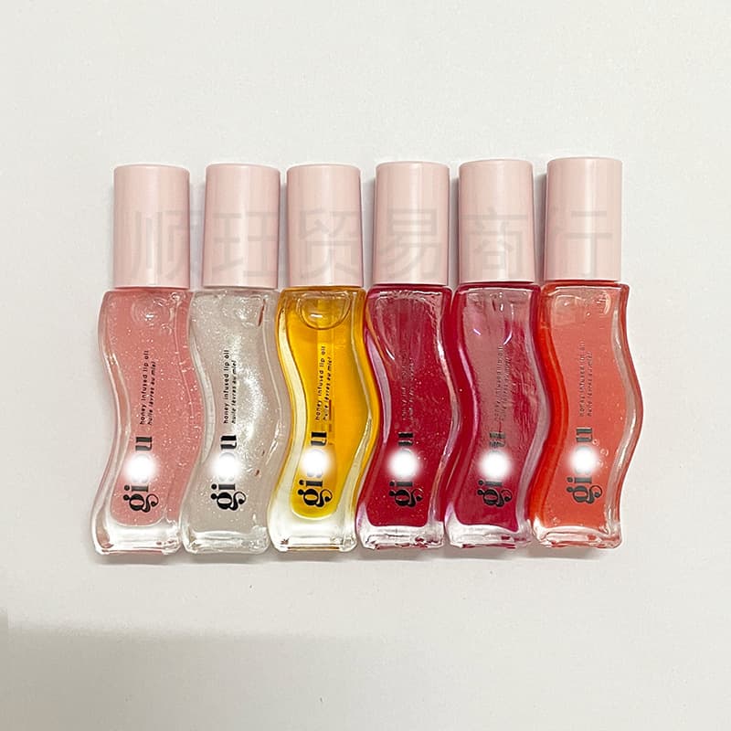 Cross-border Bestseller Gisou Lip Glaze Honey Gold Honey Whatmelon Watermelon Cherry Lip Oil Strawberry