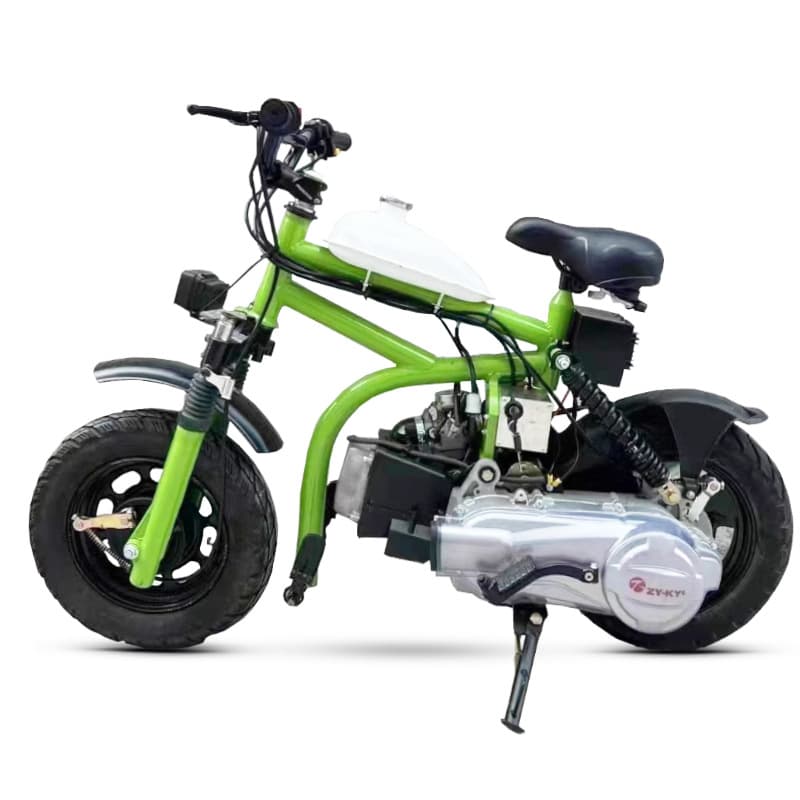 Mini Tank 125cc CVT Four-Stroke Gasoline Tyrannosaurus Motorcycle, Suitable for Men and Women, Fuel-Powered Vehicle