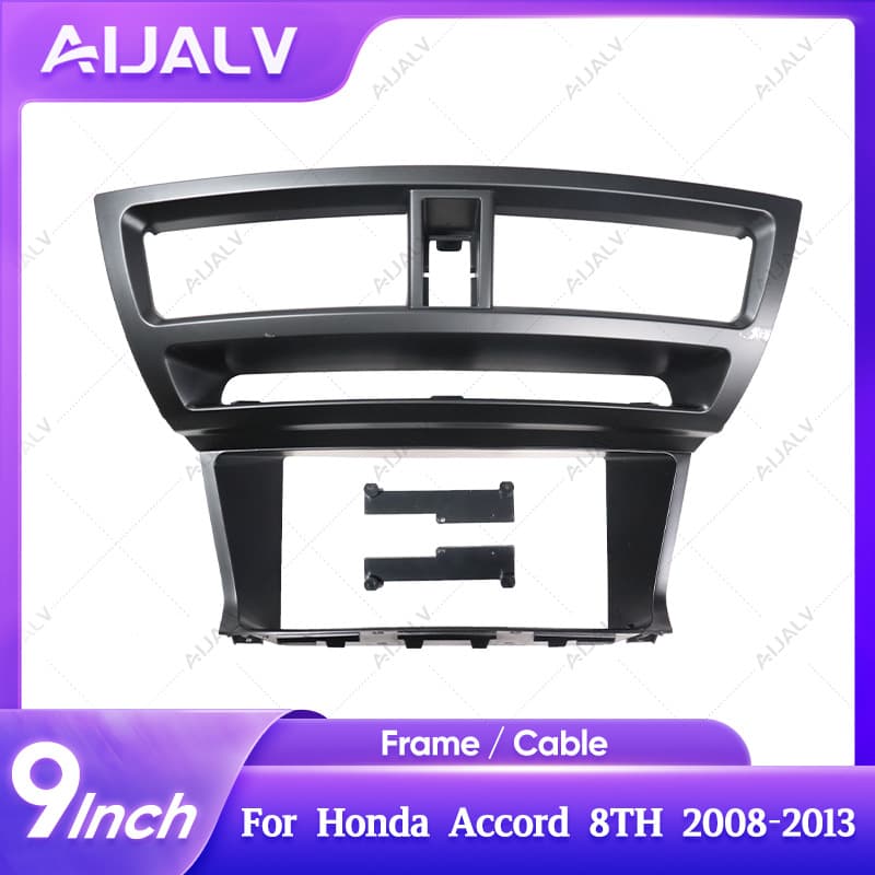 Cross-border Universal Android Large Screen Bezel for 08-13 Honda Accord 9-inch Navigation Modification Panel Frame Kit