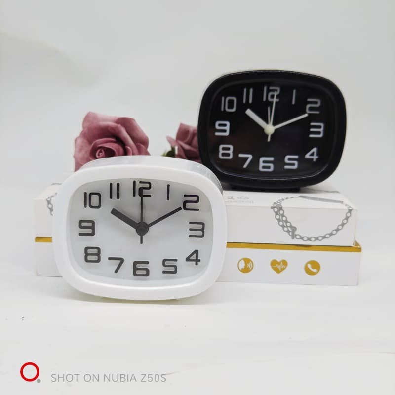 Cartoon Student Children Alarm Clock Home Bedside Clock Gift Clock Personalized Electronic Clock Simple Creative Color Clock