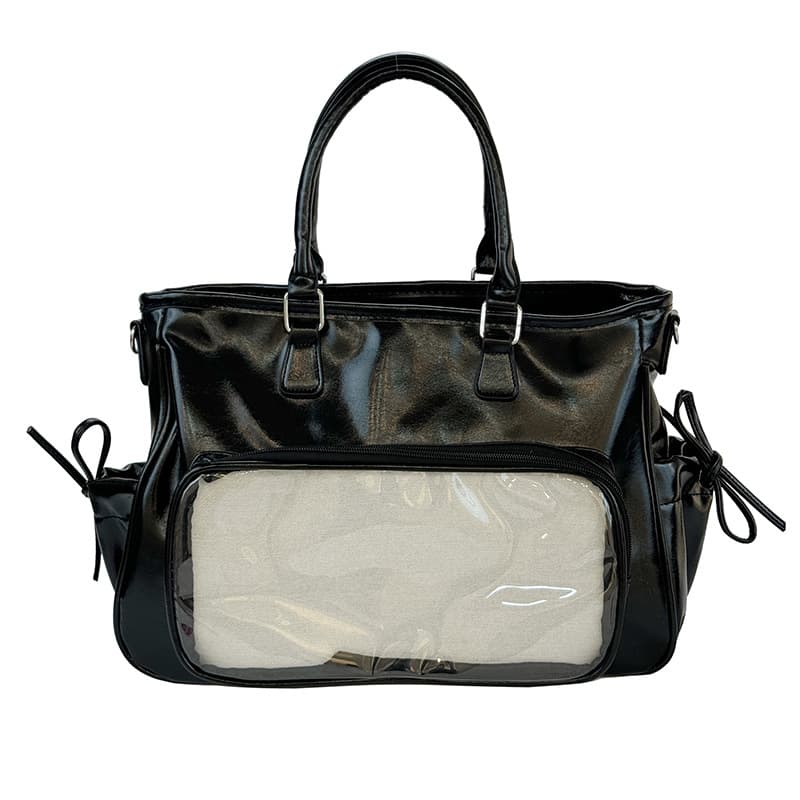 Concert Light Stick Holder Tote Bag for Fans, Large Capacity Ita Bag, Commuter Shoulder Bag, Backpack, Crossbody Bag for Women