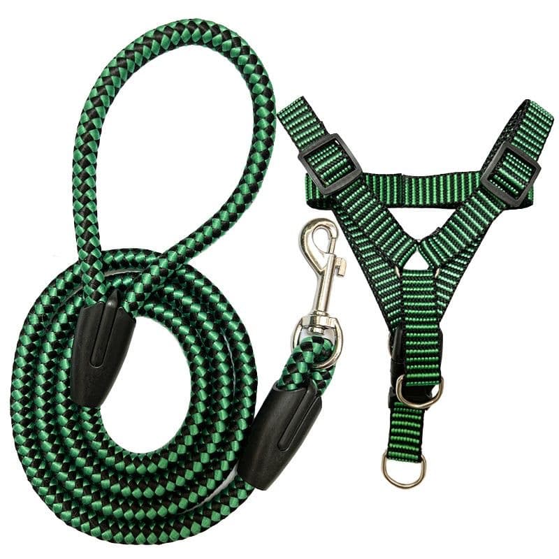 Dog Leash Garden Rope for Walking Small and Medium Dogs, Pet Harness and Collar, In Stock